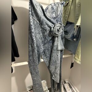 Denim jumpsuit